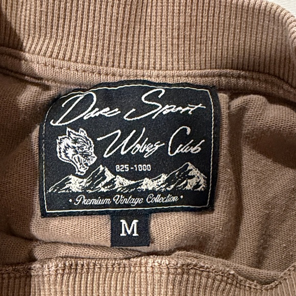 Darc Sport Brown and Cream Wolves Tee - Picture 2 of 3